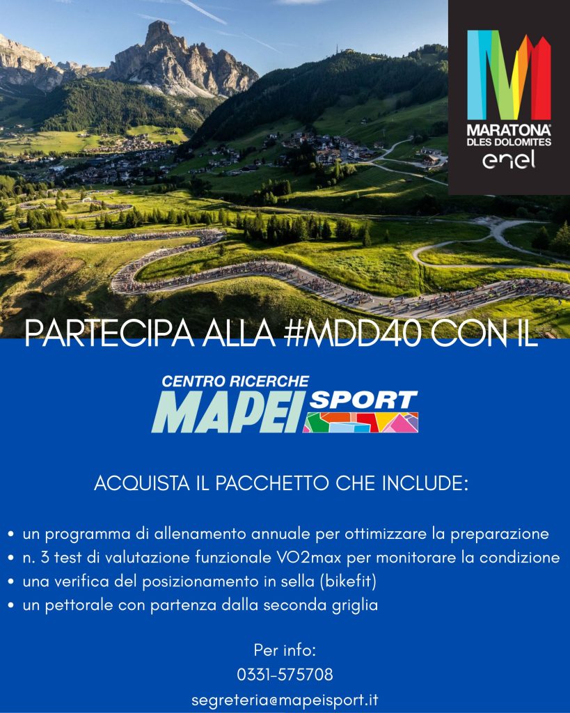 Pettorale Maratona Dolomiti 2027